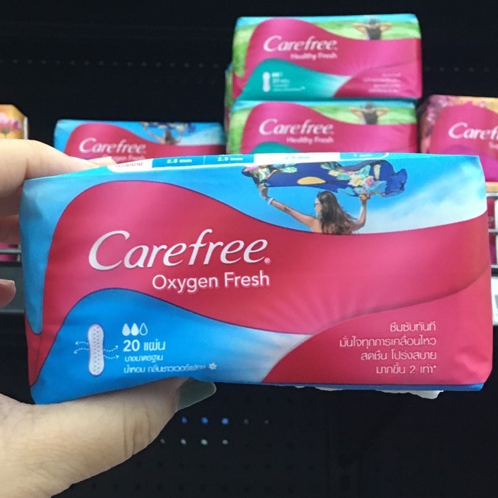 carefree-oxygen-fresh-20-ชิ่น-มีน้ำหอม