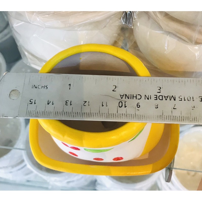 กระถางต้นไม้-กระถางเซรามิก-ลายการ์ตูน-3-5-4-นิ้ว-set2-ชิ้น-กระถาง-จานรอง