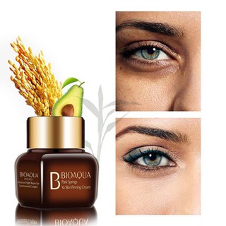 สินค้า ครีมบำรุงผิวรอบดวงตา Bioaqua Night Repair Eye Cream ครีมทาลดรอยคล้ำ ลดริ้วรอยใต้ตา ไนท์รีแพร์อายครีม 20 กรัม *สินค้าขายด