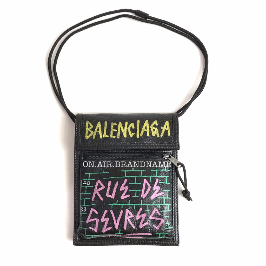 balenciaga pouch strap