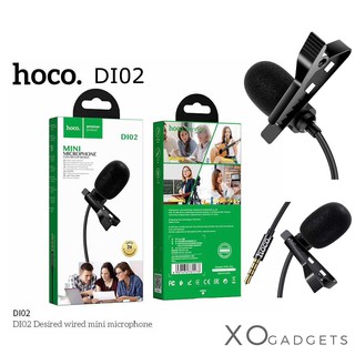 สินค้า Hoco DI02 wire mini microphone ไมค์จิ๋ว ไมค์ไลฟ์สด ไมไฟล์