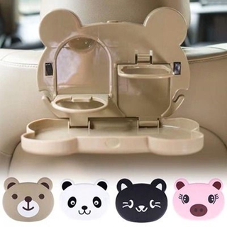 🍉TM🍉ใส่ของภายในรถ กระเป๋าใส่ของหลังเบาะรถยนต์ ที่ใส่ของหลังเบาะรถอเนกประสงค์ เก็บของในรถ ใส่อาหาร ใส่แก้วน้ำลายหมี