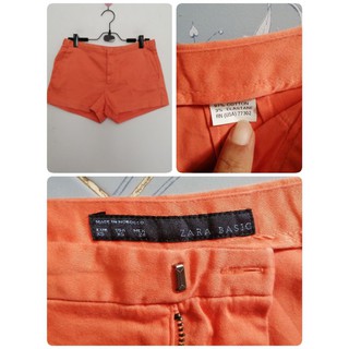 กางเกง​Zara basic shorts