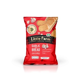 สินค้า ขนมปังกระเทียม ลิตเติลฟาร์ม / Little Farm Garlic Bread 90 G