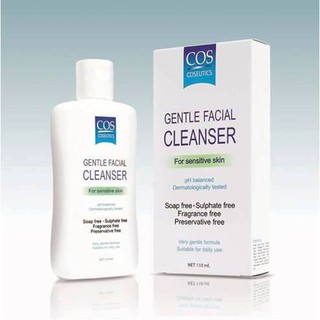 【 ลดสูงสุด 100 โค้ด OBNOV100 】COS COSEUTICS :: Gentle Facial Cleanser For Sensitive Skin ล้างหน้าสูตรอ่อนโยน แพ้ง่าย