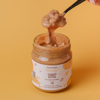 เนยถั่วคลีน เนยถั่วอัลมอนด์รสน้ำผึ้ง เนื้อครั้นชี่ Crunchy Honey Almond butter