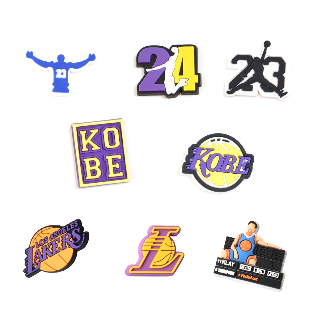 กระดุมติดรองเท้า Croc Jibz Pins Kobe Bryant | Shopee Thailand