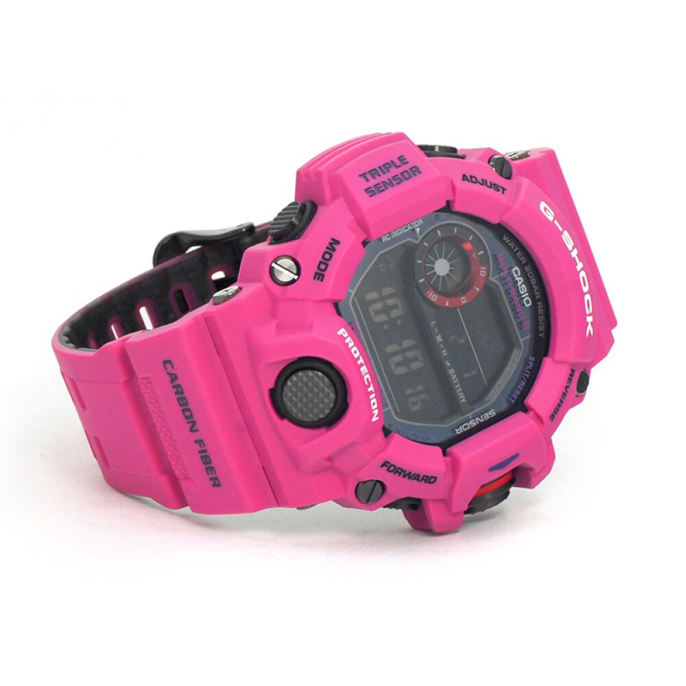 ขายด่วน-casio-g-shock-gw-9400-rangeman-สีชมพูนาฬิกาสปอร์ตผู้ชายดิจิตอล