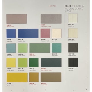 แผ่นลามิเนต TD Board สีพื้น Solid Colors สีน้ำเงิน-ฟ้า-เขียว-เหลือง ขนาด 120 x 240 ซม. หนา 0.7 มม. *คลิ๊กดูตัวเลือกสี*