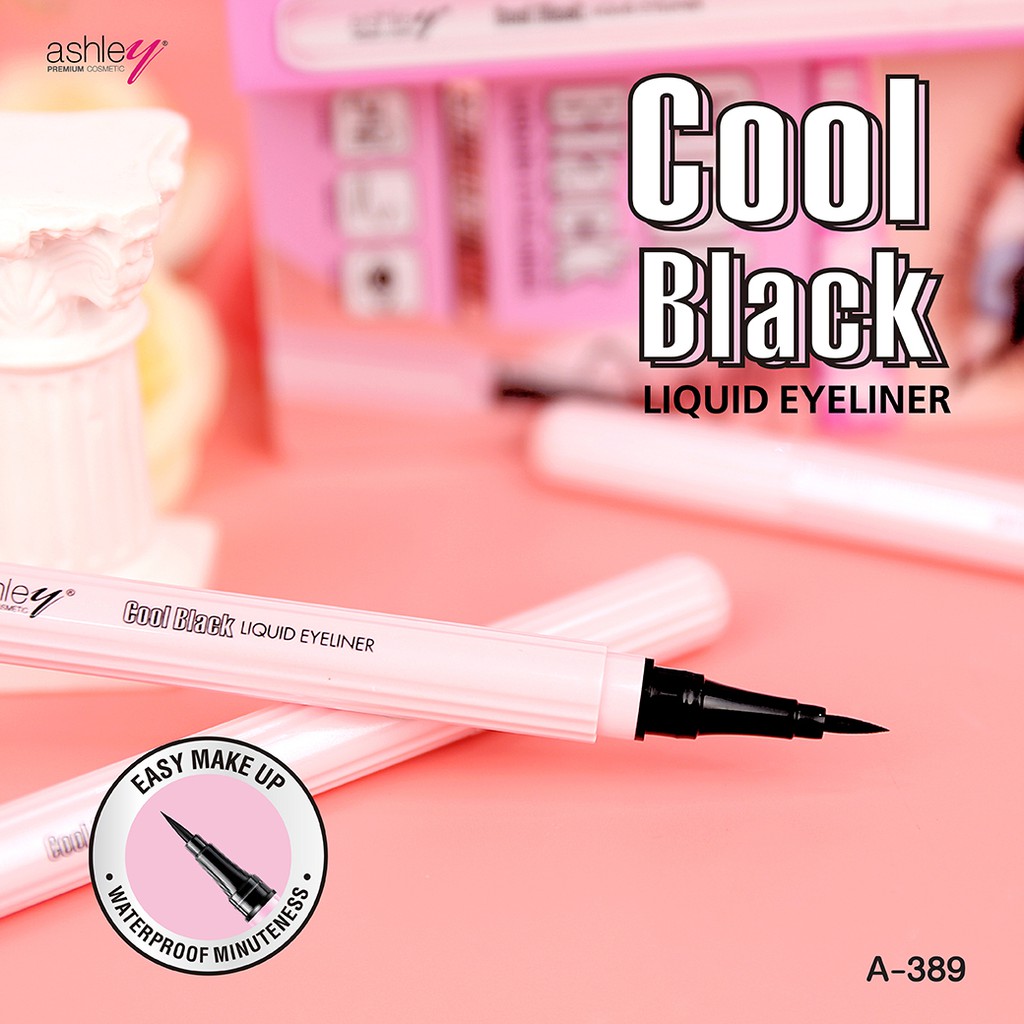 a-389-ashley-cool-black-liquid-eyeliner-อายไลเนอร์ตาคมเข้ม