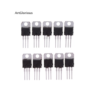 【art】ตัวควบคุมแรงดันไฟฟ้า Ic L7805CV L7805 TO-220 5V 10 ชิ้น