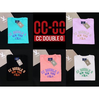 💥🛒 เสื้อยืดงานปัก-งานป้าย CC-OO Cotton 100% (SMLXL) No.48 🎊👑