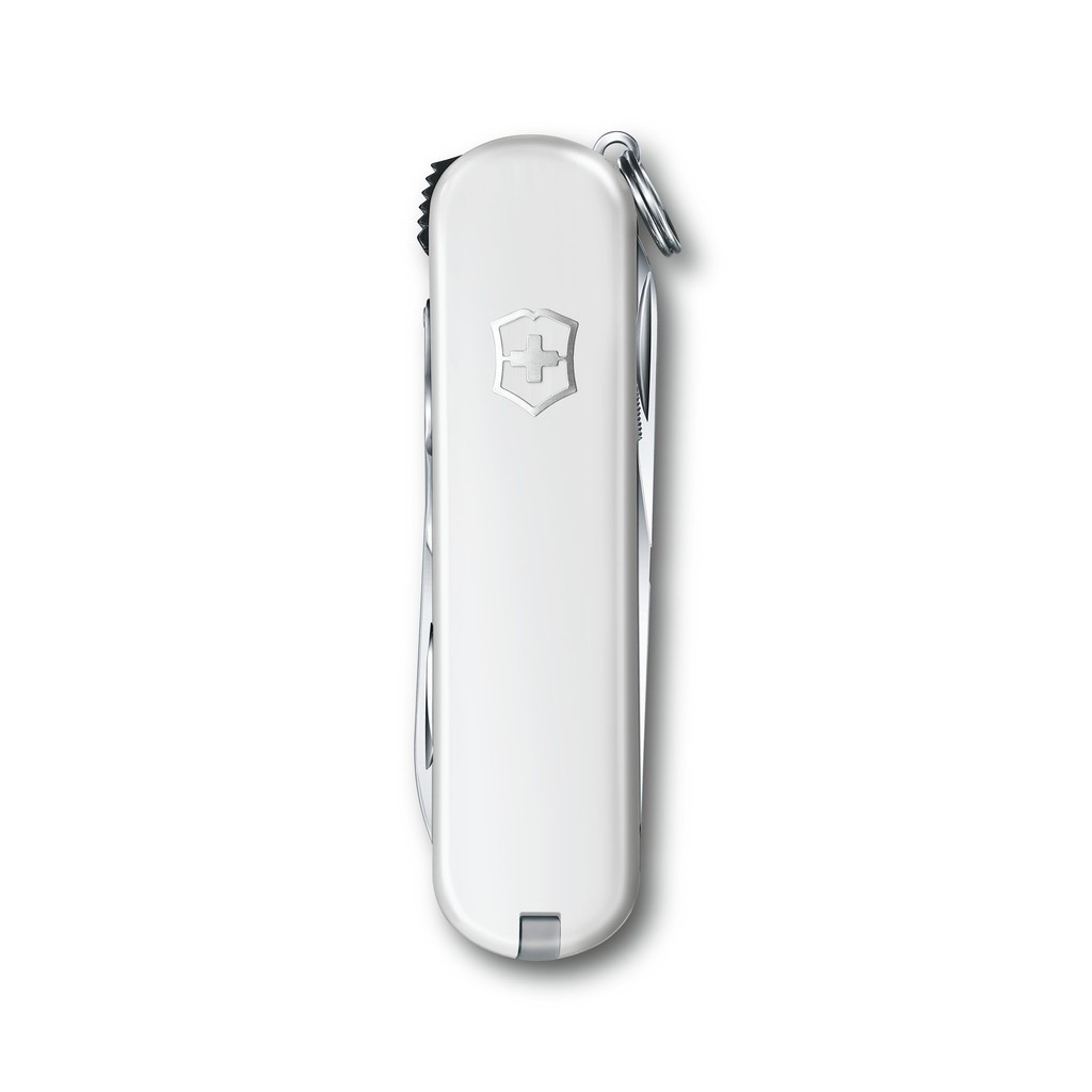 ภาพหน้าปกสินค้าVictorinox Small Pocket Knife with Nail Clipper SAK-S 0.6463.7 NailClip 580, White จากร้าน victorinox_officialshop บน Shopee