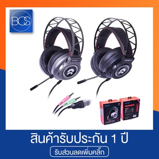 OKER L-11 Stereo Gaming Headset หูฟังเกมมิ่ง - (Black,Gray)