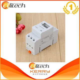สินค้า Alitech 16A Electronic Switch Weekly Programmable Digital Switch Relay Timer Controller(White)-220V (Off White)