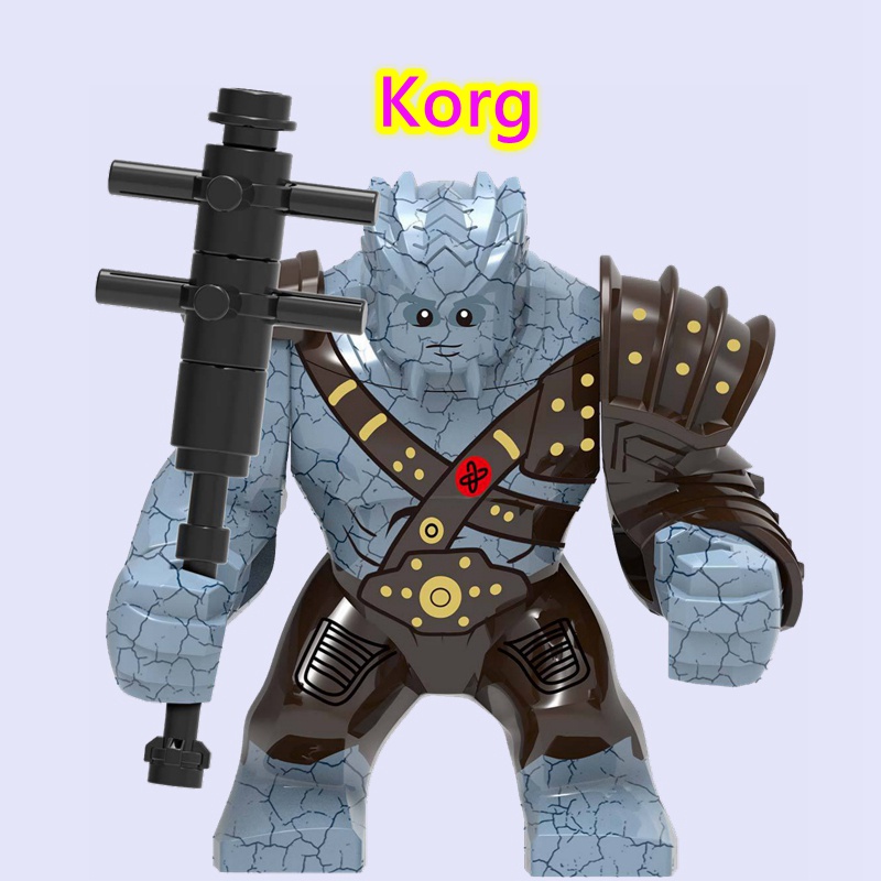 ของเล่นตัวต่อเลโก้-marvel-thunder-god-korg-เข้ากันได้กับของเล่นสําหรับเด็ก