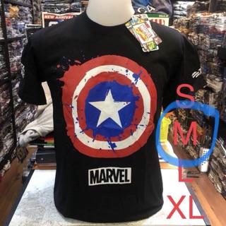 Marvel เสื้อลิขสิทธิ์แท้ 100% ลาย CAPTAIN AMERICA