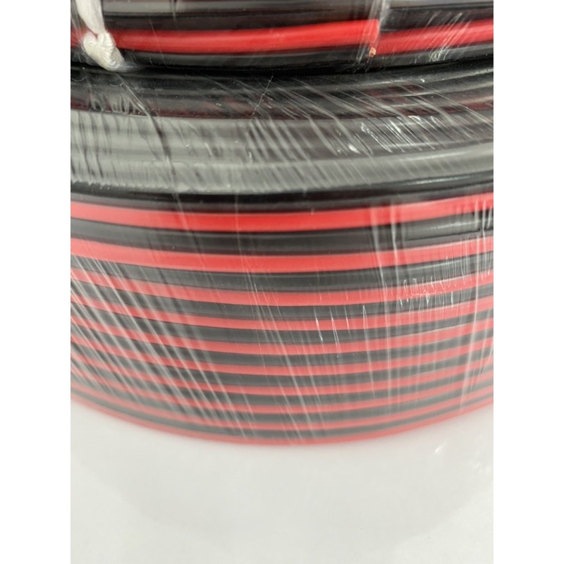 ภาพสินค้าสายไฟดำแดง(แบ่งขายเป็นเมตร)Pure copper red and black parallel RVB2X 0.3/0.5/0.75/1/1.5/2.5 300V จากร้าน mechabotshop บน Shopee ภาพที่ 3