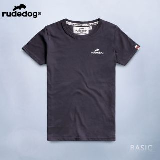 Rudedog เสื้อยืด รุ่น basic19 สีเทาดิน