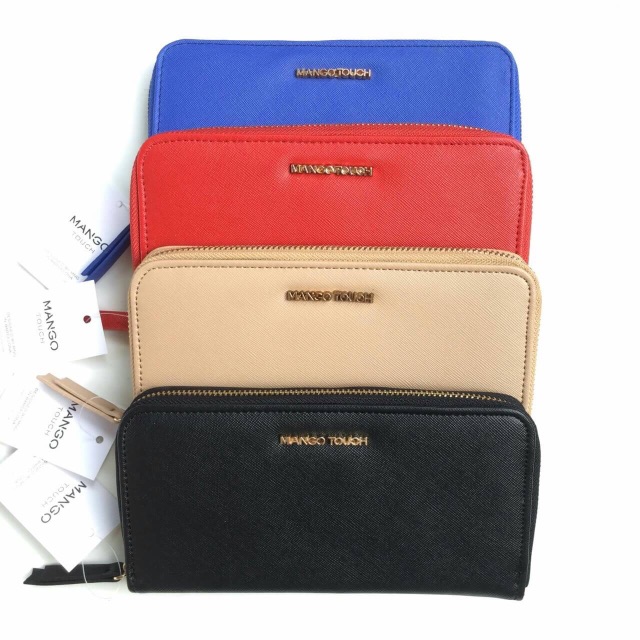 กระเป๋าสตางค์-mango-saffiano-wallet-outlet