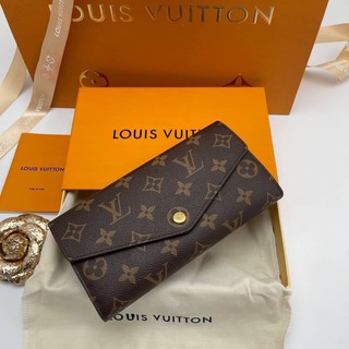 สินค้า 🔥🔥 กระเป๋าตังค์ Louisviton 19cm  งาน : Ori หนังแท้ทั้งใบ 100%🔥🔥