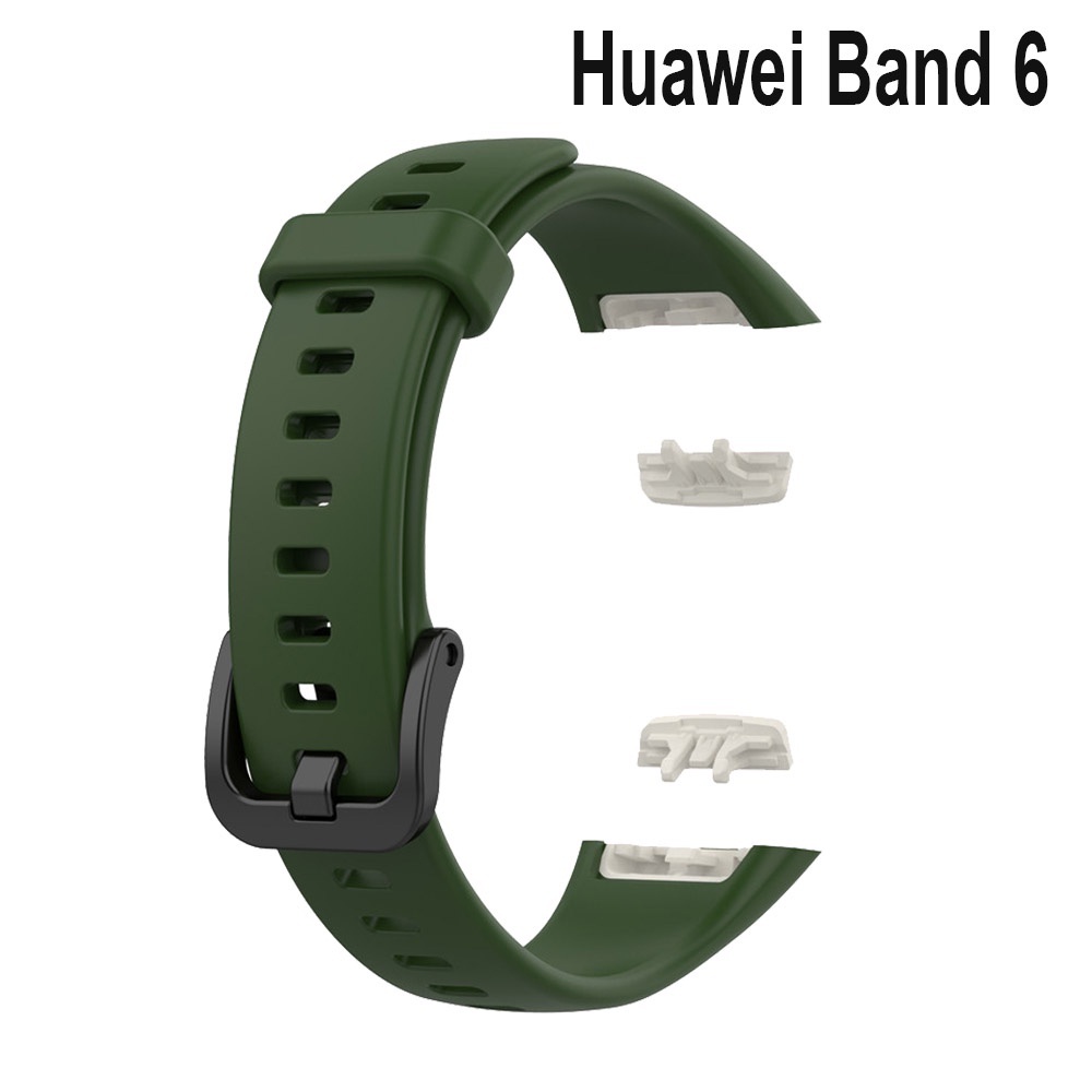 รูปภาพของ สายนาฬิกาข้อมือซิลิโคน Huawei Band 6 สําหรับ Huawei Honor 6