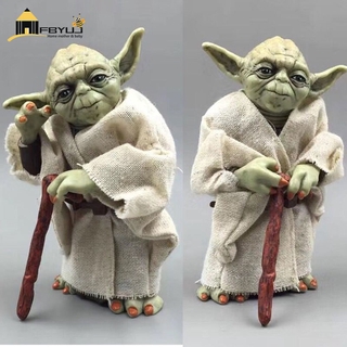 Fbyuj - Yoda โมเดลตุ๊กตาโยดาของเล่นสําหรับเด็ก