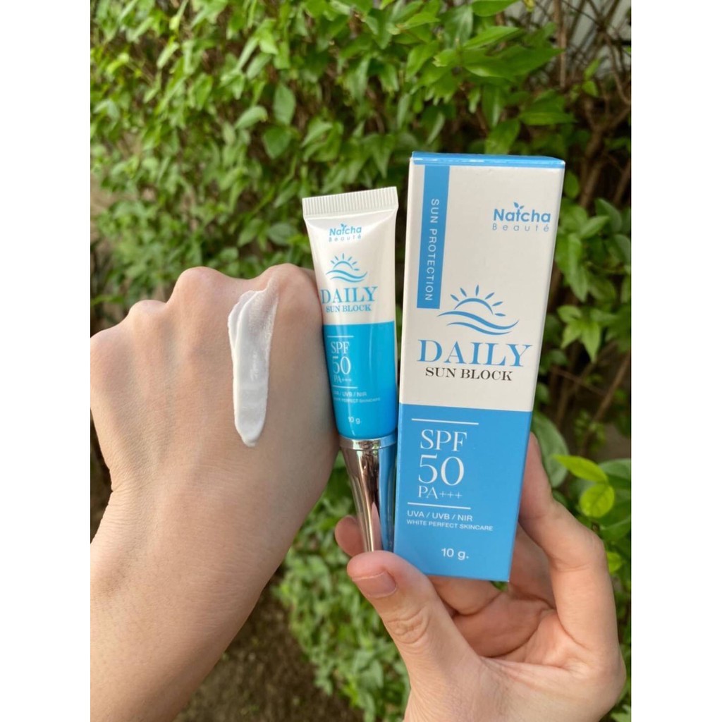 กันแดดนัชชา-daily-sun-block-spf-50-pa-แพคเกจใหม่