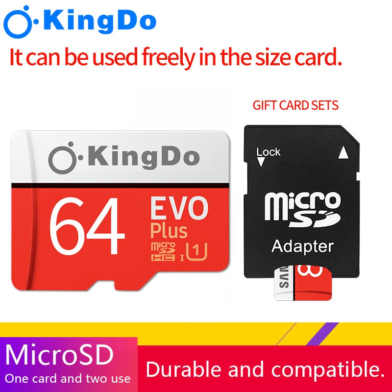 sd-card-kingdo-evo-plus-micro-sd-card-ไมโครเอสดีการ์ด-class-10-32-gb-64gb-128gb