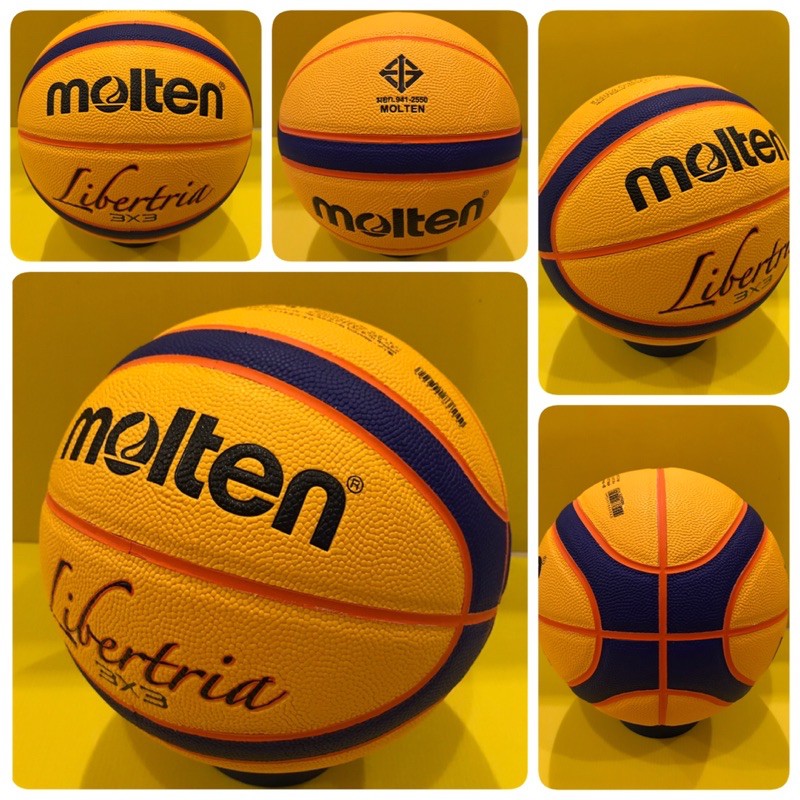 ภาพหน้าปกสินค้าลูกบาสเกตบอล Streetball Molten 3x3 ลูกบาส มี มอก จากร้าน thaibasshop บน Shopee