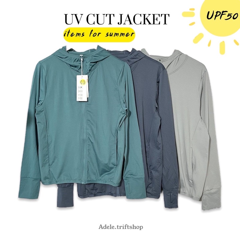 เสื้อกันยูวี-เสื้อฮู้ดกันแดด-มีช่องสอดนิ้วโป้ง-upf50-พร้อมส่งจากไทย-เบาสบาย-แห้งไว-ไม่ต้องรีด