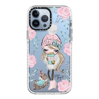 (พร้อมส่ง)12Promax/13/13Pro/13ProMax Casetify Winter Walk Impact Case