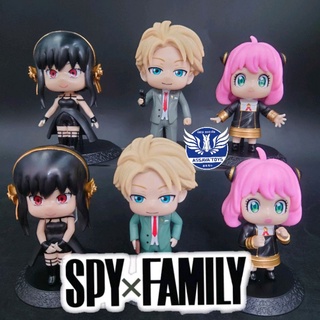 โมเดล Spy Family ขนาด 9 Cm น่ารักมากๆ วัสดุอย่างดี มี 2 ชุดให้เลือก ราคาถูก พร้อมส่งจากไทยทันที สั่งปุ๊ปแพ็คปัํป❤️