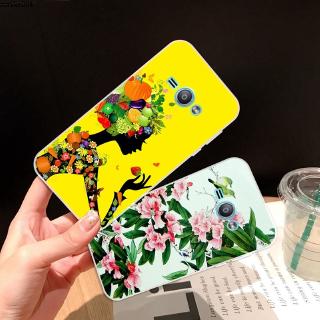 เคสโทรศัพท์ซิลิโคนพิมพ์ลายดอกไม้แบบนุ่ม samsung j 1 ace j 2 j 3 j 5 j 7 pro prime core plus 2016 2018