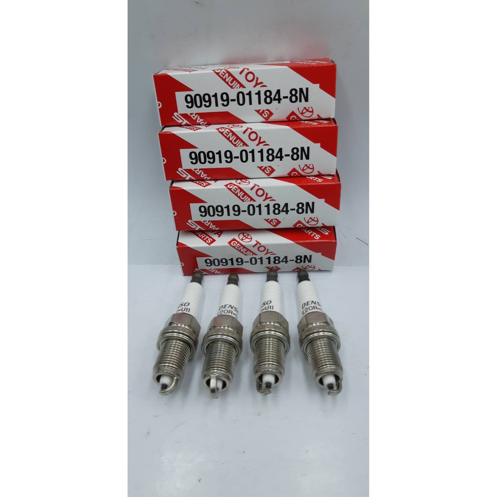 หัวเทียน-toyota-k20r-u11-จำนวน-4-หัว-สำหรับรถยนต์-nissan-ฺb13-b14-neo-nv-toyota-yaris-vios-colona-at171-st190