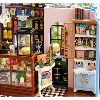 ภาพขนาดย่อของภาพหน้าปกสินค้าบ้านตุ๊กตา DIY ของตกแต่งบ้าน **พร้อมส่ง **(ประกอบเอง) สร้างบ้านเล่นกับครอบครัว+กล่องดนตรี จากร้าน kun_tong บน Shopee ภาพที่ 2
