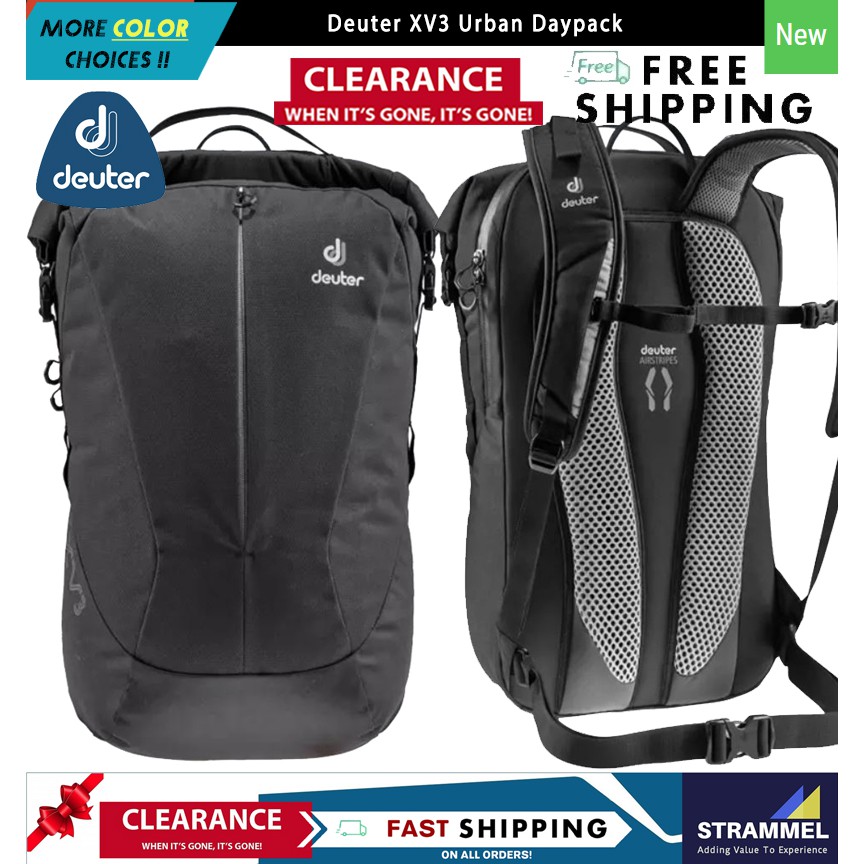 Deuter XV3 กระเป๋าเป้สะพายหลัง ใส่แล็ปท็อป 15 นิ้ว 21 ลิตร สําหรับเดิน