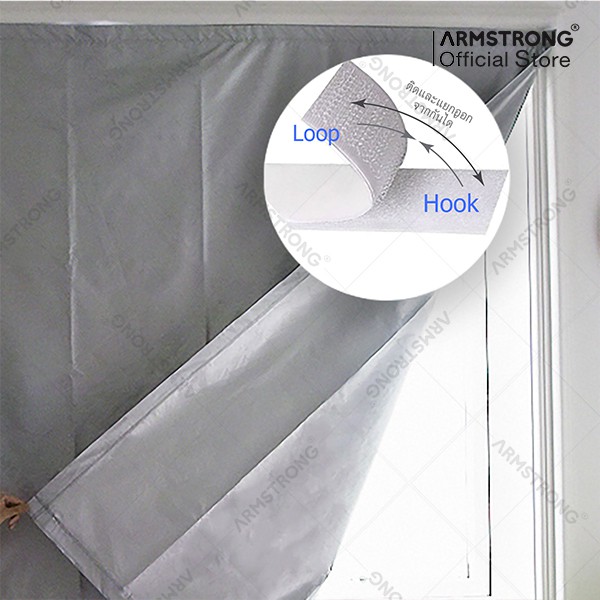 armstrong-เทปหนามเตย-ชนิดกาวในตัว-fastening-tape-durable