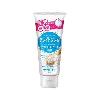 UTENA EVERISH WHITE CLAY SCRUB WASH โฟมล้างหน้าสูตรสครับ ขจัดเซลล์ผิวเก่า ให้ผิวกระจ่างใส