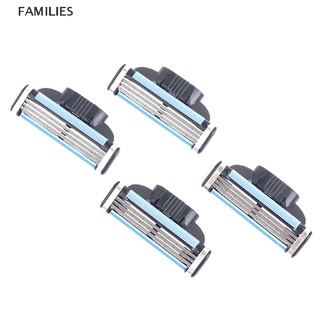 ครอบครัว. ใบมีดโกนหนวด 4 ชิ้น สําหรับ Mach 3