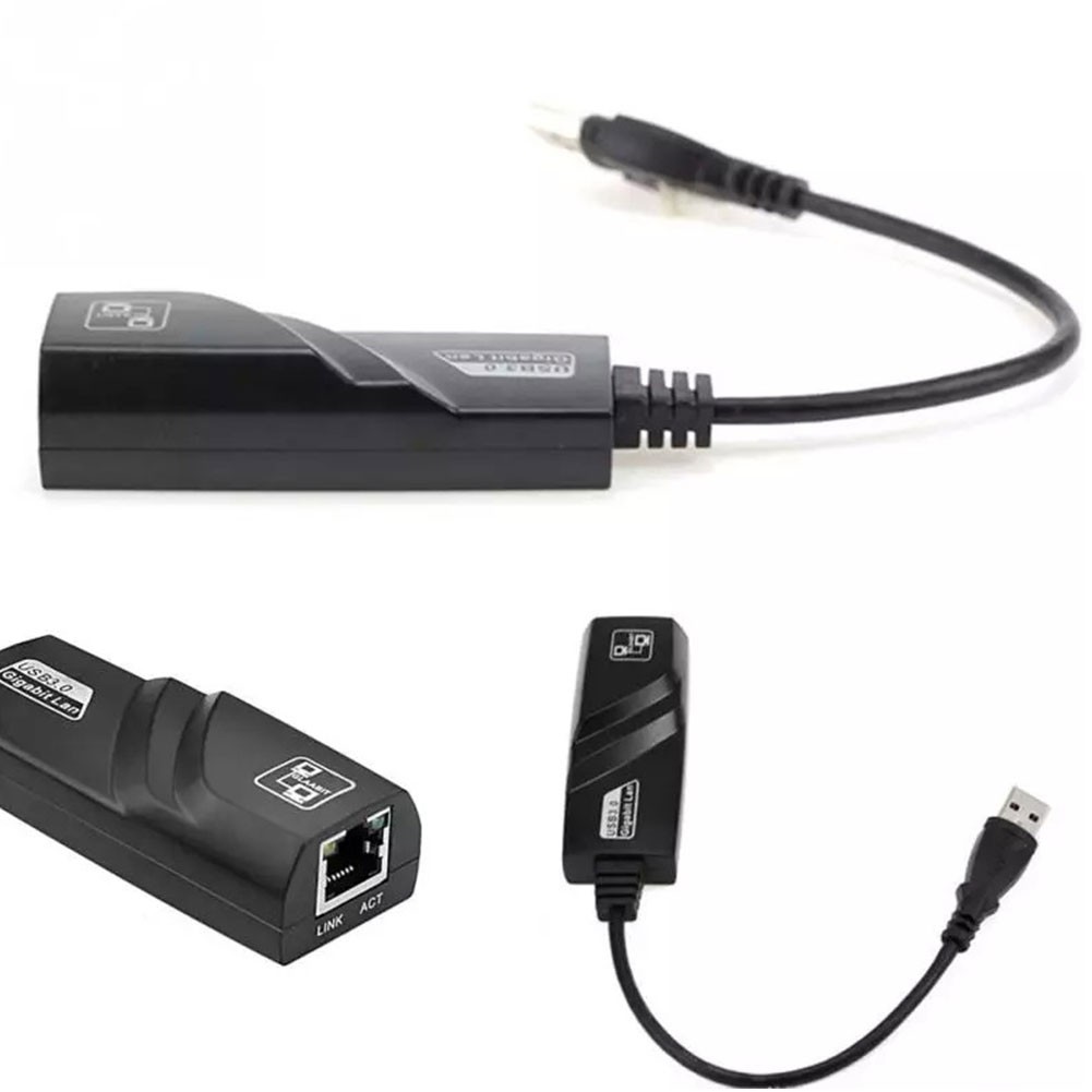 ภาพสินค้าUSB 3.0 to RJ45 Gigabit Lan 10/100/1000 Ethernet Adapter แปลง USB3.0 เป็นสายแลน ไดรเวอร์ในตัว จากร้าน buyokshop บน Shopee ภาพที่ 3