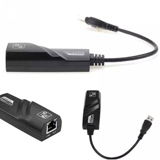ภาพขนาดย่อของภาพหน้าปกสินค้าUSB 3.0 to RJ45 Gigabit Lan 10/100/1000 Ethernet Adapter แปลง USB3.0 เป็นสายแลน ไดรเวอร์ในตัว จากร้าน buyokshop บน Shopee ภาพที่ 3