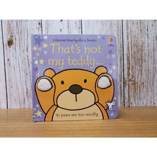 (New) Usborne Touchy-feely Book my Teddy