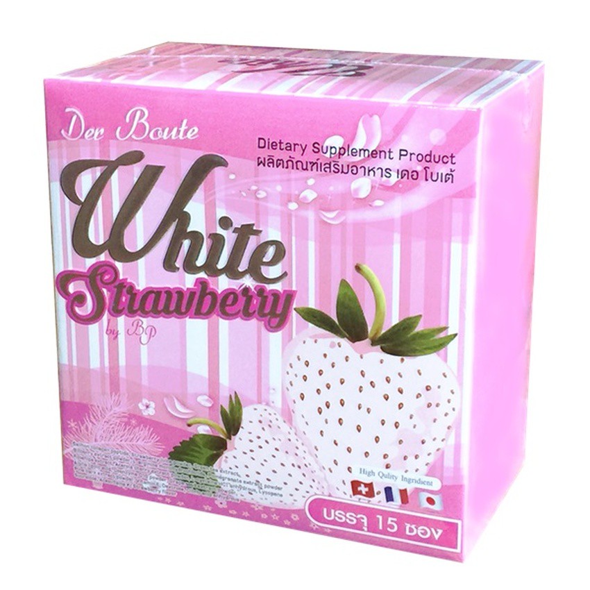 der-boute-เดอโบเต้-white-strawberry-วิตามินผิวขาว1-กล่อง