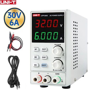 UNI-T UTP1306S DC Power Supply เพาเวอร์ซัพพลายปรับค่าได้แบบดิจิตอลขนาด 0-32v 6A สินค้าแท้100%