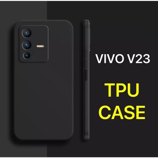 TPU CASE เคสวีโว Vivo V23 5G  เคสซิลิโคน เคสนิ่ม สวยและบางมาก เคสสีดํา [ส่งจากไทย] Vivo V23 5G