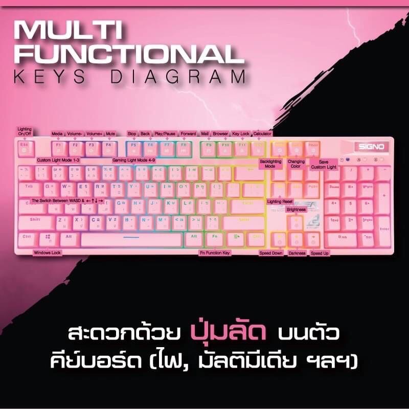 signo-kb-741p-pinkker-rgb-mechanical-keyboard-blue-sw-คีย์บอร์ดเกมมิ่ง-signo-kb-741p-pinkker-ไฟ-rgb