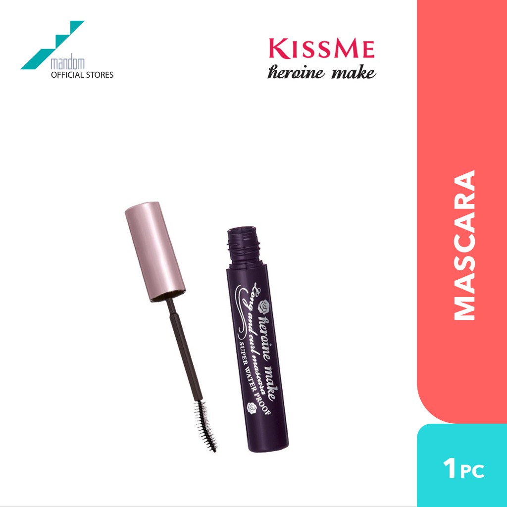 KISS ME Heroine Make Long & Curl Mascara Super Waterproof (มาสคาร่าแบบ