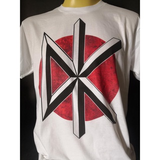 เสื้อยืดเสื้อวงนำเข้า Dead Kennedys LOGO Hardcore Punk Rock Retro Style Vintage Gildan T-Shirt