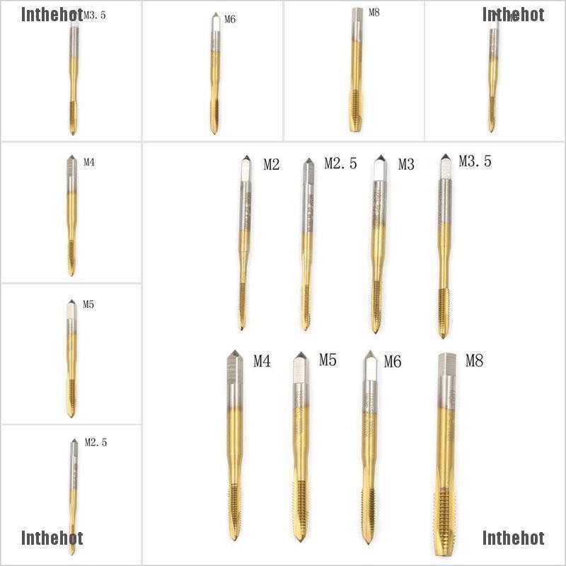 ราคาและรีวิวInthehot สกรูต๊าป M2 M2.5 M3 M3.5 M4 M5 M6 M8 Hss เครื่องไขควงตัวเมีย เกลียวด้านใน